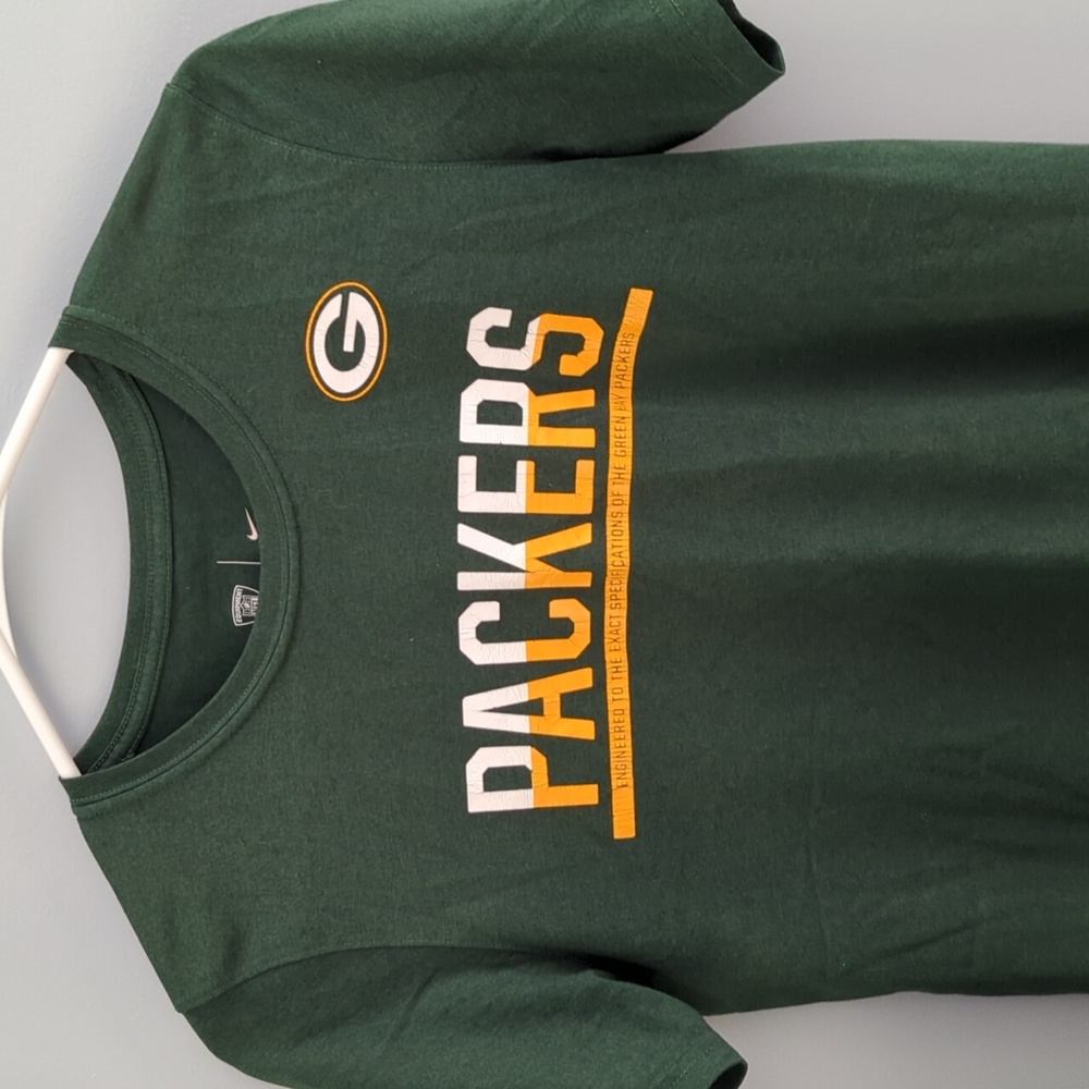 Boys Size M Nike Dri-Fit Packers T-shirt